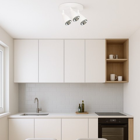 Light Prestige Campana 3 plafon biały 3xGU10