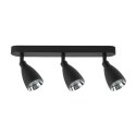 Light Prestige Campana 3 spot czarny 3xGU10