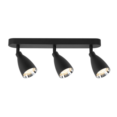 Light Prestige Campana 3 spot czarny 3xGU10