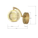 Light Prestige Kinkiet Brillant złoty LED CCT