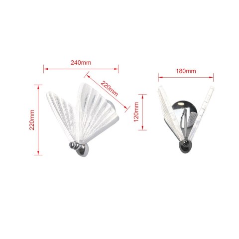 Light Prestige Kinkiet Mariposa srebrny LED CCT