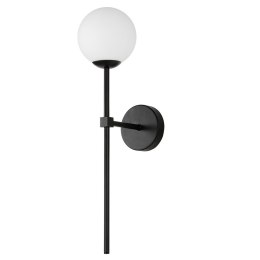 Light Prestige Kinkiet Piruleta czarny IP44 1xG9