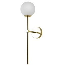 Light Prestige Kinkiet Piruleta złoty IP44 1xG9