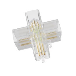 Light Prestige Łącznik X elektryczny do oświetlenia modułowego Geometric System New