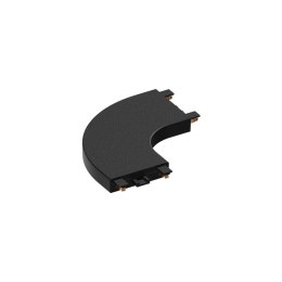 Light Prestige Łącznik natynkowy C Magnetic Slim czarny