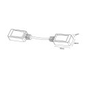 Light Prestige Łącznik natynkowy linka Magnetic Slim czarny