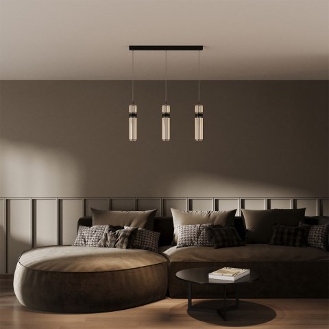 Light Prestige Lampa wisząca Ambiente złota LED CCT
