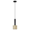 Light Prestige Lampa wisząca Amo złoto-czarna 1xE27