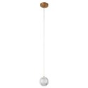 Light Prestige Lampa wisząca Brillant 1 złota LED CCT