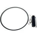 Light Prestige Lampa wisząca Mirror L czarna IP44 LED CCT