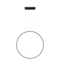 Light Prestige Lampa wisząca Mirror S czarna IP44 LED CCT