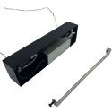 Light Prestige Lampa wisząca Mirror S czarna IP44 LED CCT