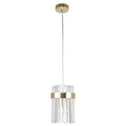 Light Prestige Lampa wisząca Vetro 1 złota 1xE14