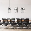 Light Prestige Lampa wisząca Vetro chrom 3xE14
