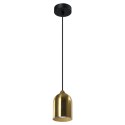 Light Prestige Metalowa lampa wisząca Nilo złota 1xGU10