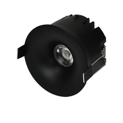 Light Prestige Oczko podtynkowe Zyra czarne LED CCT