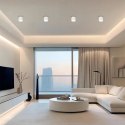 Light Prestige Oprawa natynkowa Kendal L biała GX53