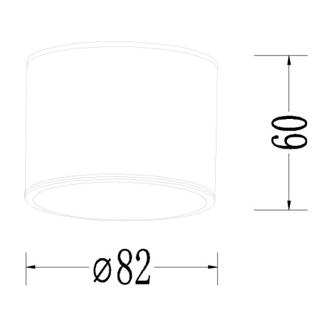 Light Prestige Oprawa natynkowa Kendal biała IP65 GX53