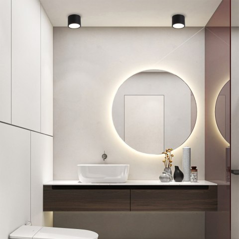 Light Prestige Oprawa natynkowa Kendal czarna IP65 GX53