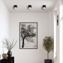 Light Prestige Oprawa natynkowa Kendal czarna IP65 GX53
