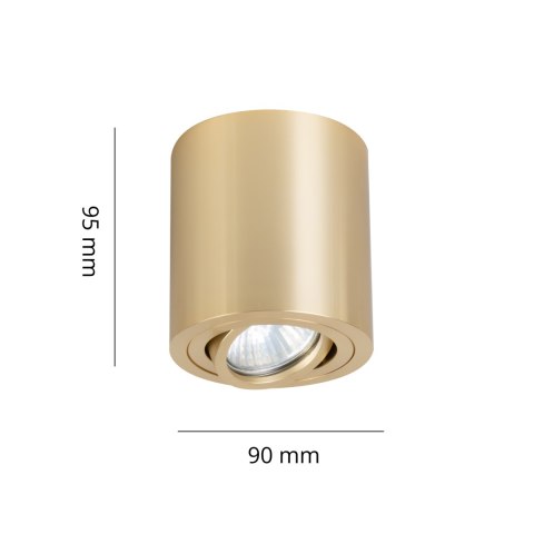 Light Prestige Oprawa natynkowa Tulon złota 1xGU10