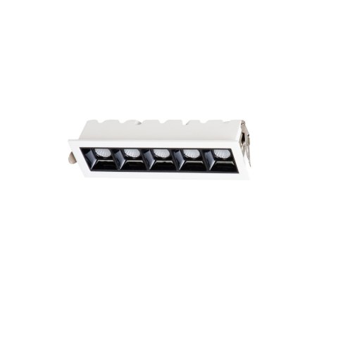 Light Prestige Oprawa podtynkowa Solar 5 biała LED 3000K