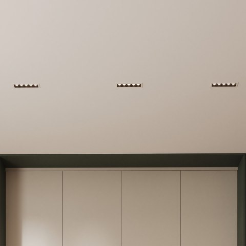 Light Prestige Oprawa podtynkowa Solar 5 biała LED 3000K