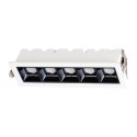 Light Prestige Oprawa podtynkowa Solar 5 biała LED 3000K