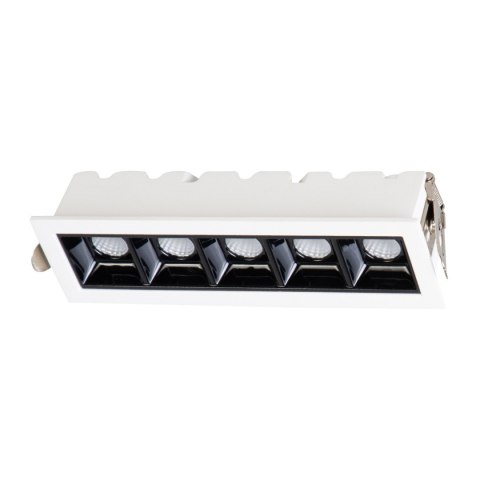 Light Prestige Oprawa podtynkowa Solar 5 biała LED 3000K