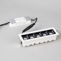 Light Prestige Oprawa podtynkowa Solar 5 biała LED 3000K