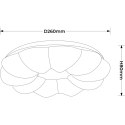 Light Prestige Plafon Ariva 26 cm biały LED 4000K