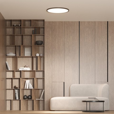 Light Prestige Plafon California 30 cm czarny LED CCT