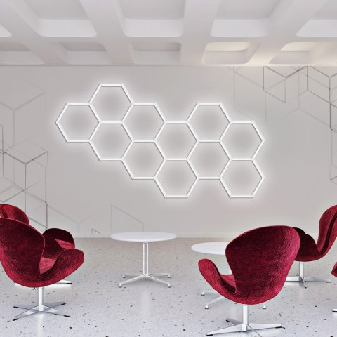Light Prestige Plafon Geometric System 5 New LED 4000K
