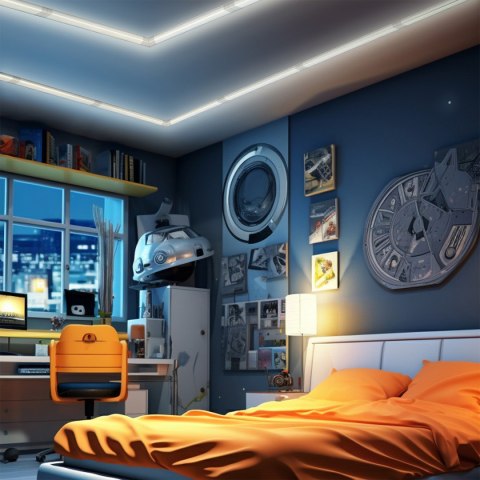 Light Prestige Plafon Geometric System 5 New LED 4000K
