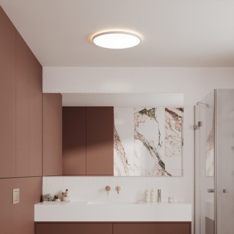 Light Prestige Plafon Pryzma 28 cm biały LED CCT