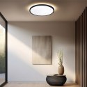 Light Prestige Plafon Pryzma 28 cm czarny LED CCT