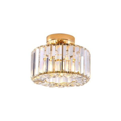Light Prestige Plafon Vetro złoty 1xE27