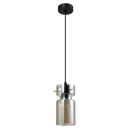 Light Prestige Pojedyncza lampa wisząca Nivio dymna 1xE27
