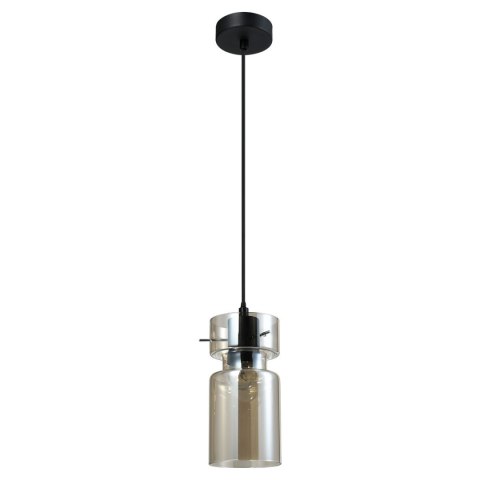 Light Prestige Pojedyncza lampa wisząca Nivio dymna 1xE27