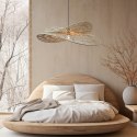 Light Prestige Rattanowa lampa wisząca Raya naturalna 1xE27