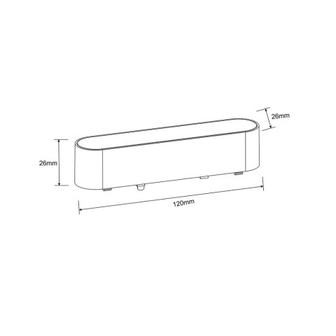 Light Prestige Reflektor Magnetic Slim Lumo 6W LED 3000K biały