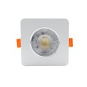 Light Prestige Ruchome kwadratowe oczko podtynkowe Plus białe LED CCT