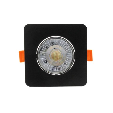 Light Prestige Ruchome kwadratowe oczko podtynkowe Plus czarne LED CCT