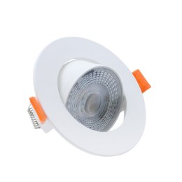 Light Prestige Ruchome oczko podtynkowe Plus białe LED CCT