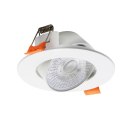 Light Prestige Ruchome oczko podtynkowe Plus białe LED CCT