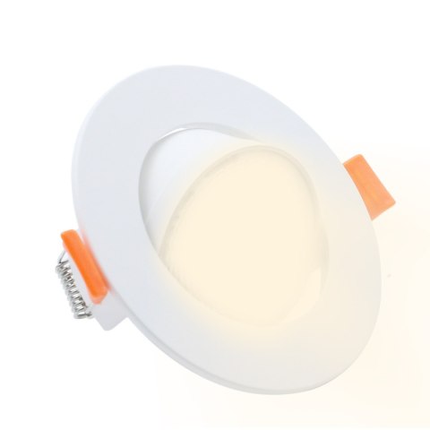 Light Prestige Ruchome oczko podtynkowe Plus białe LED CCT