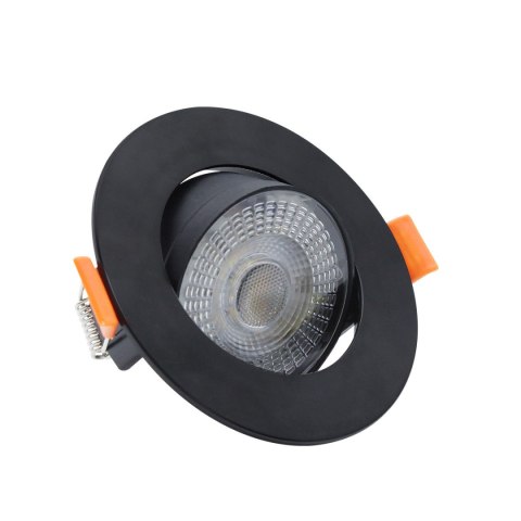 Light Prestige Ruchome oczko podtynkowe Plus czarne LED CCT
