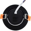 Light Prestige Ruchome oczko podtynkowe Plus czarne LED CCT