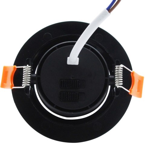 Light Prestige Ruchome oczko podtynkowe Plus czarne LED CCT