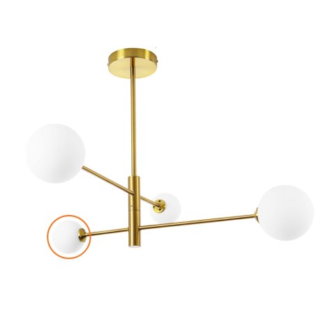 Light Prestige Zapasowy mały klosz Dorado 4 i 6